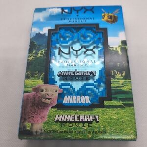 NYX Minecraft Movie Mirror with Blue Design